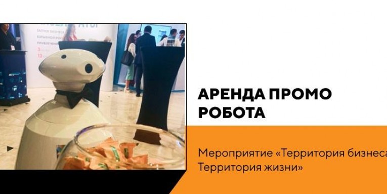 Робот на мероприятии "Территория бизнеса - Территория жизни"