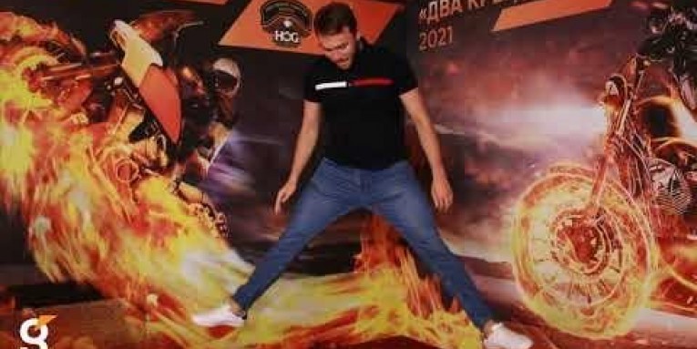 Фотоактивность Bullet time для гала-ужина мотофестиваля «2 кремля»